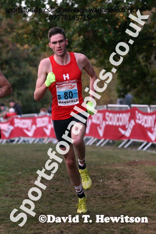 Senior men, 2016 National Cross Country Relays, Berry Hill Park, Mansfield. Photo: David T. Hewitson/Sports for All Pics